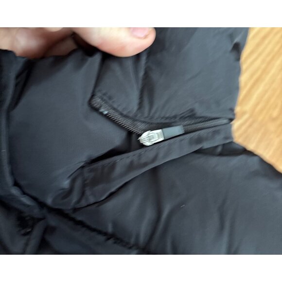 Tommy Hilfiger Coat Womens XL Puffer Black Winter Removable Hood NWOT - Picture 8 of 13